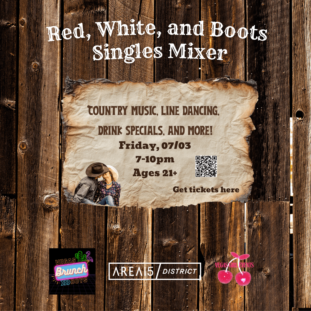 Red, White, & Boots Single Mixer