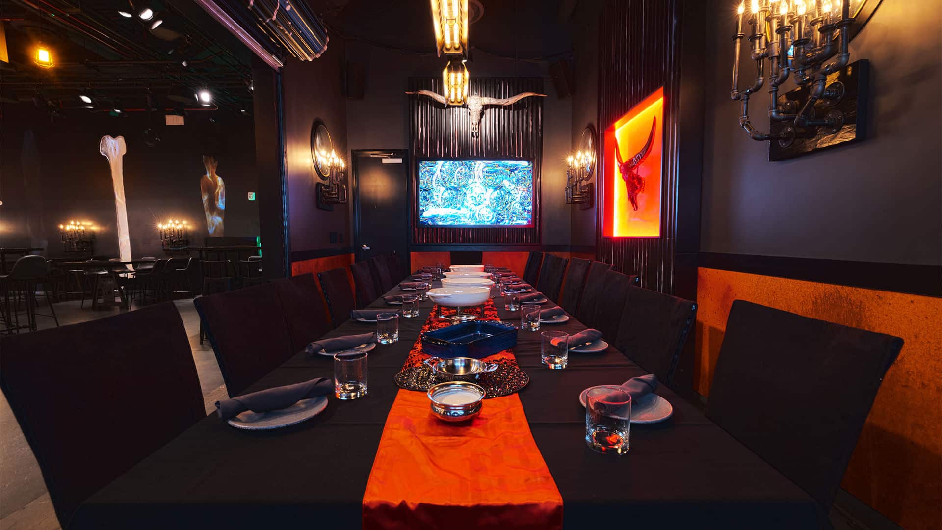 The Beast private dining room
