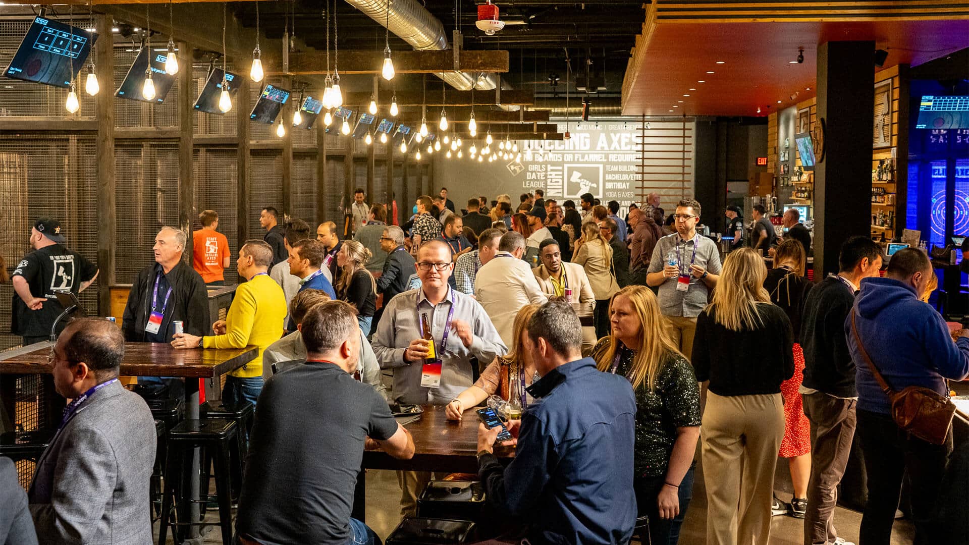 Dueling Axes dedicated event space